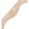 Ekena Millwork 3 1/2"W x 36"D x 40"H Funston Smooth Knee Brace, Douglas Fir BRC04X36X40FST00SDF - alternate 4